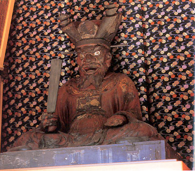 茂林寺の閻魔王像